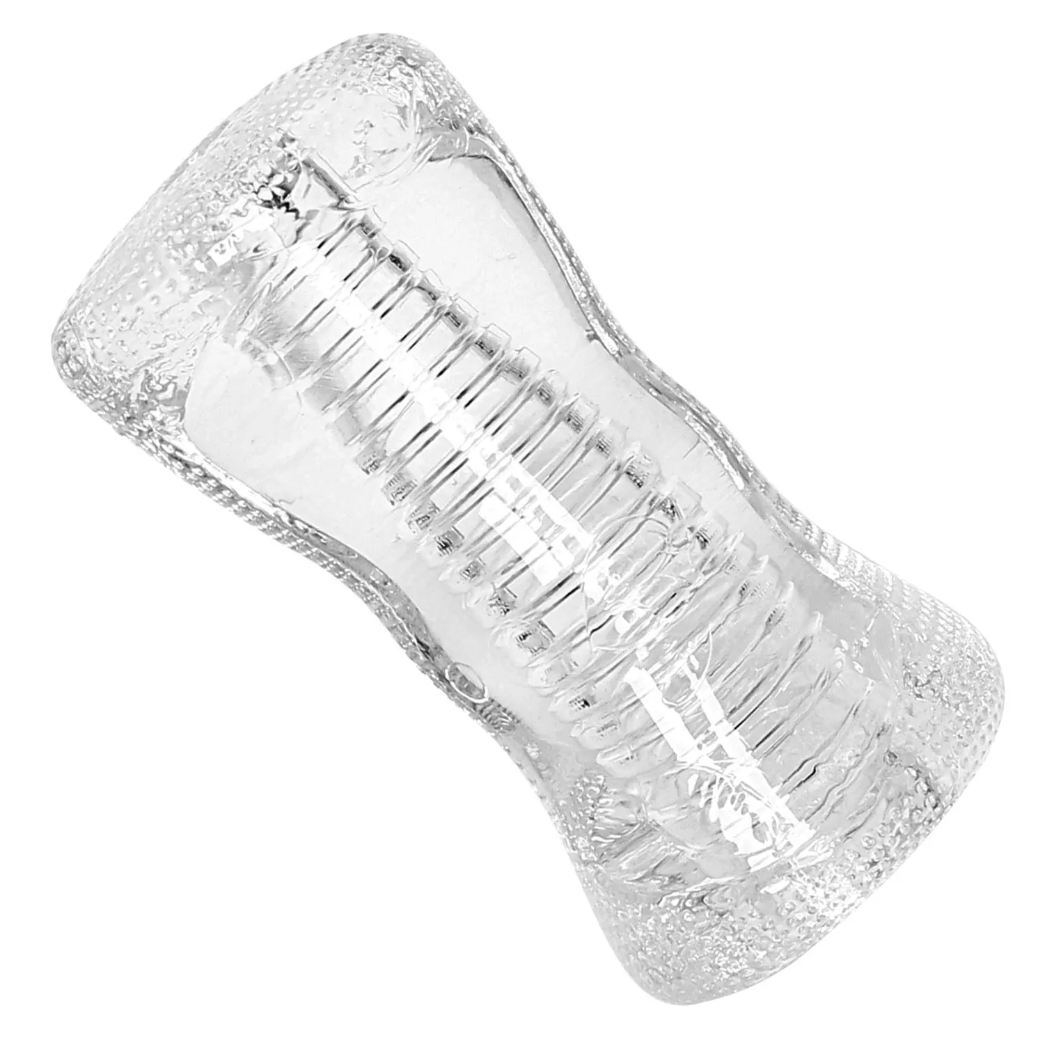 13cm Male Masturbator Transparent Jelly Artificial Vaginal Real Pussy for Men Penis Exerciser Cock Enlarger Suck Sex Toys Erotic Sex Toys For Men cb5feb1b7314637725a2e7: Transparent