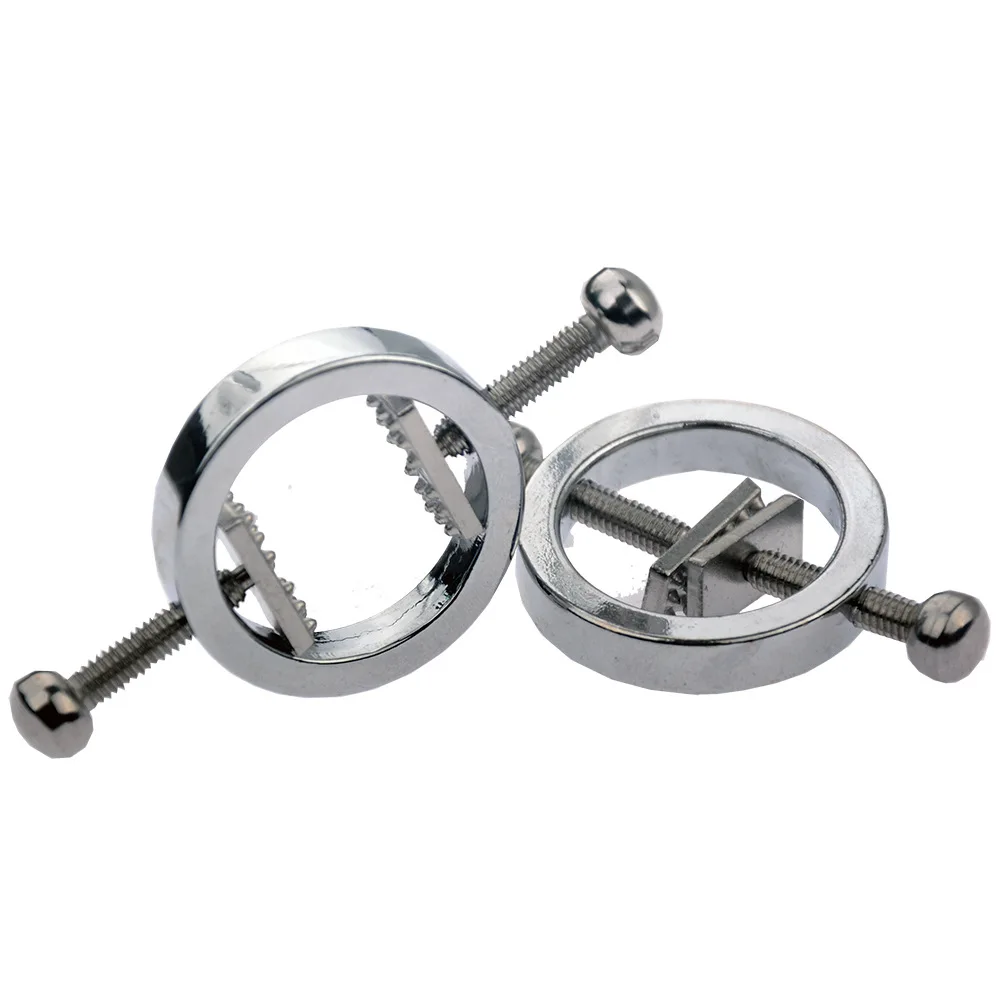 1 Pair Nipple Clamps Breast Clips Nipple Stimulator Erotic Toys Sex Slave Restraints Sex Toys for Couple Adult Games Sex Toys For Women cb5feb1b7314637725a2e7: A|B|C