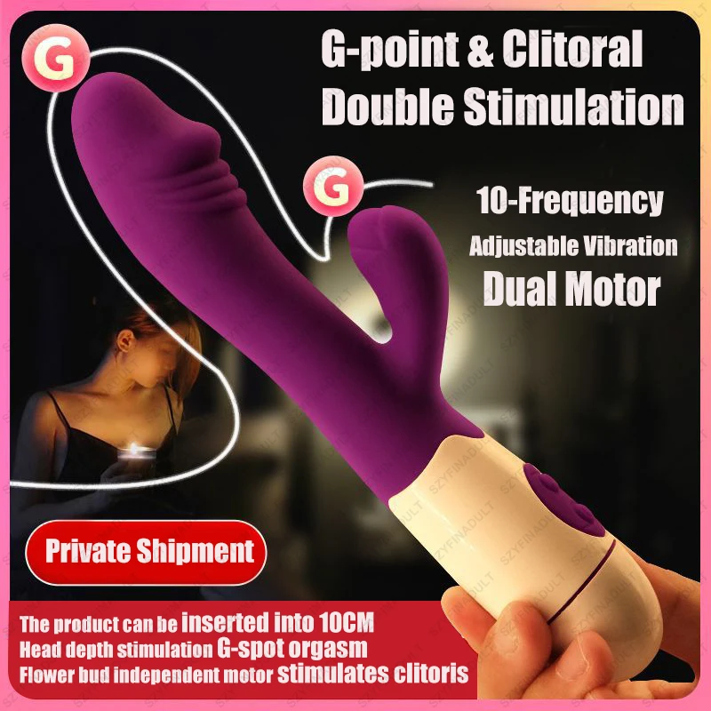 G Spot Dildo Rabbit Vibrator Sex Toys for Women Dual Vibration USB Vibrator Female Vagina Clitoris Anal Massager Sexy Toys 18 Sex Toys For Women 1ef722433d607dd9d2b8b7: China|Mexico|United States