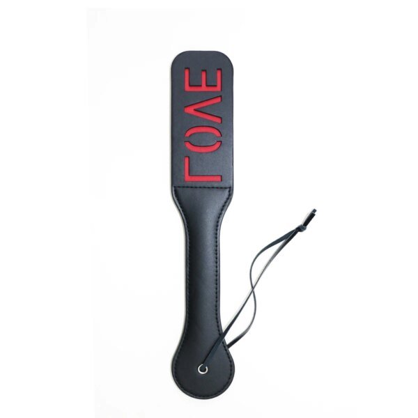 Double-Deck Leather Spanking Paddle BDSM Sex Toy For Couple Flirting Sex Toys For Couple cb5feb1b7314637725a2e7: BADBOY|Heart|LOVE|mouth|OUCH|SPANK|STAR|XOXO