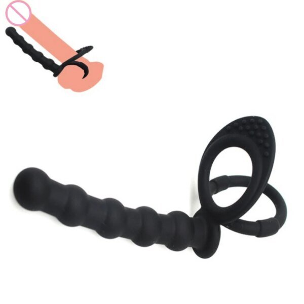 Double Penetration Dildo Rings Strap On Penis Delayed Ejaculation Anal Beads Butt Anus Vaginal Massager Sex Toys For Men Couples Dildos Double Penetration Dildo Rings Strap On Penis Delayed Ejaculation Anal Beads Butt Anus Vaginal Massager Sex Toys For Men Couples Dildos cb5feb1b7314637725a2e7: 1PC|Pink|Purple
