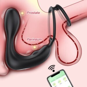 Bluetooth APP Male Prostate Massager Vibrator Double Ring Delay Ejaculation Anal Plug Stimulator Adult Sex Toys for Men Couples Vibrators Bluetooth APP Male Prostate Massager Vibrator Double Ring Delay Ejaculation Anal Plug Stimulator Adult Sex Toys for Men Couples Vibrators 1ef722433d607dd9d2b8b7: China|France|Italy|Russian Federation|SPAIN|United States