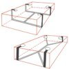 BDSM Erotic Tie Gear Kit Bed Handcuffs Ankles Manguit Whip For Sex Naked Woman Pornography Adults Sex Game Sex Toys For Womans Sex Games 1ef722433d607dd9d2b8b7: China