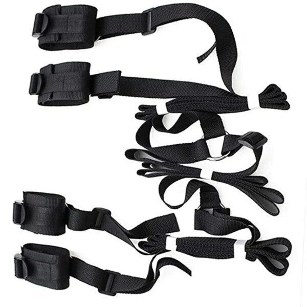 BDSM Erotic Tie Gear Kit Bed Handcuffs Ankles Manguit Whip For Sex Naked Woman Pornography Adults Sex Game Sex Toys For Womans Sex Games 1ef722433d607dd9d2b8b7: China