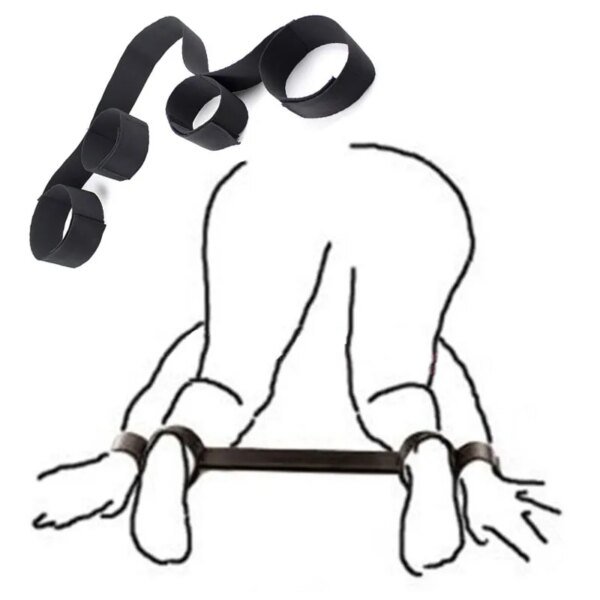 BDSM Erotic Tie Gear Kit Bed Handcuffs Ankles Manguit Whip For Sex Naked Woman Pornography Adults Sex Game Sex Toys For Womans Sex Games 1ef722433d607dd9d2b8b7: China