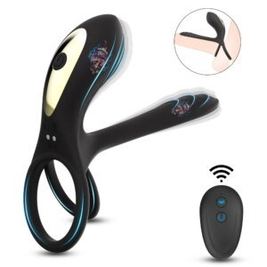 Double-ring penis ring dual-motor vibration delayed ejaculation and enlargement of erection adult sex toy 18 Sex Games Double-ring penis ring dual-motor vibration delayed ejaculation and enlargement of erection adult sex toy 18 Sex Games 1ef722433d607dd9d2b8b7: China