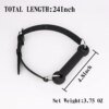 Oral Mouth Gag BDSM Bite Silicone Bone Gag SM Bondage Restraint Adult Sex Toys Ball Gag for Adults Sex Games cb5feb1b7314637725a2e7: Black|Black Detachable|O-ring Gag|Red Heat|Silicone O-ring