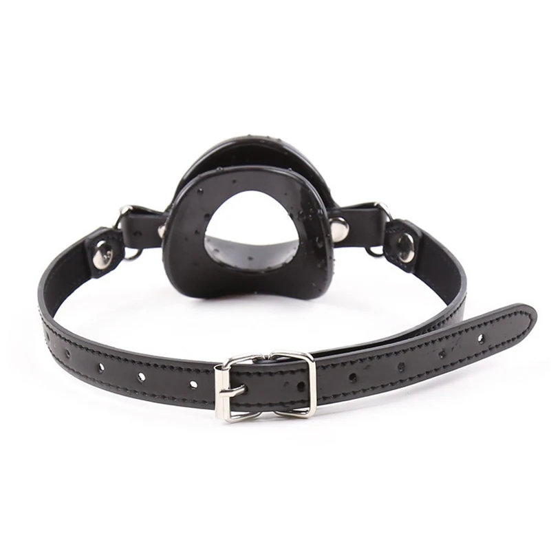 PU Leather Rubber Lips O Ring Open Mouth Oral Sex Belt Gag BDSM Fetish Bondage Restraints Erotic Toys For Couples Bondage Gear cb5feb1b7314637725a2e7: Black|fresh|Pink|Red