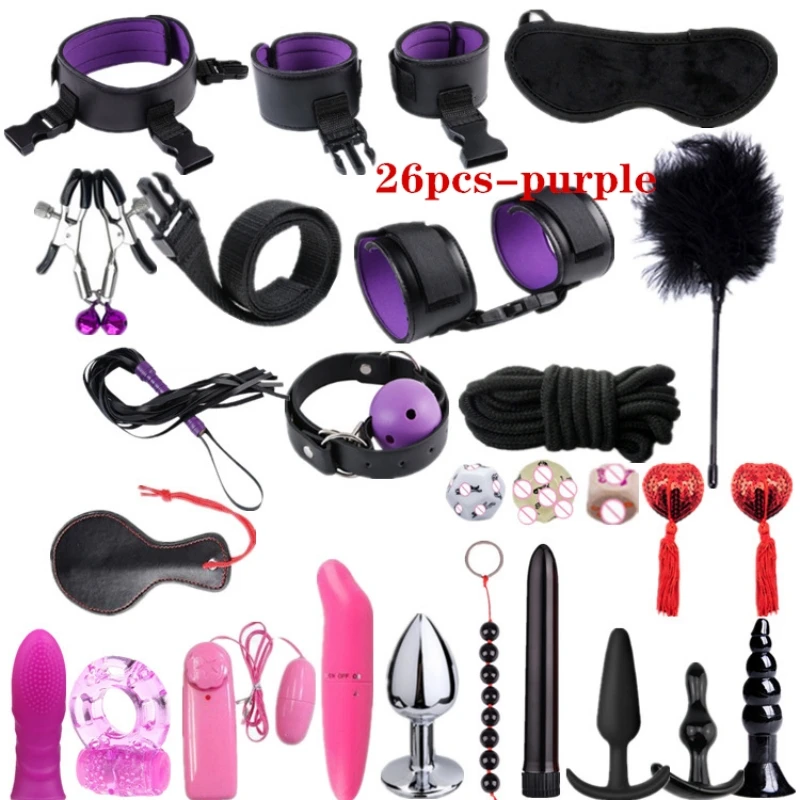 26pcs purple