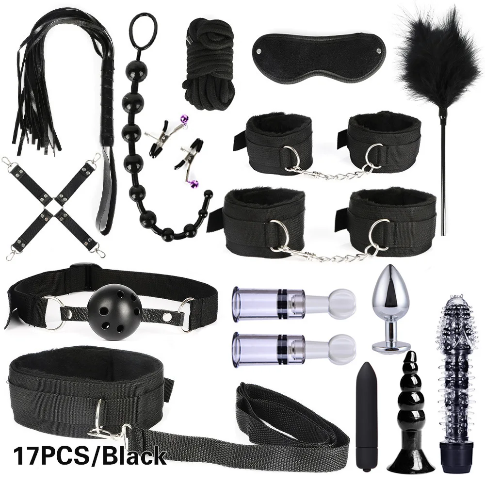 17pcs black