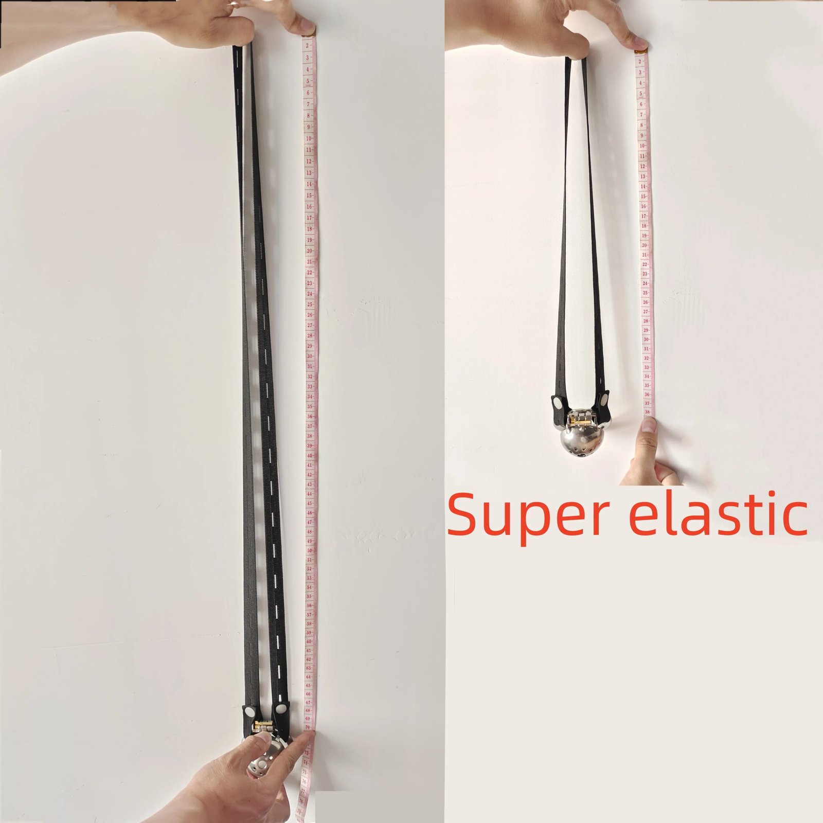 Freely Adjustable Auxiliary Belt 18+Male Chastity Cage Anti-off Device Elastic Band BDSM Bandage Adult Game Goods Sextoy for Man Bondage Gear cb5feb1b7314637725a2e7: Black|Pink|White