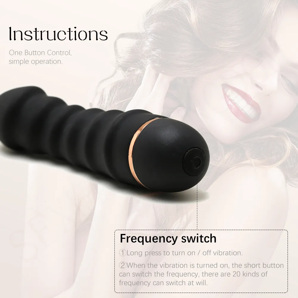 20 Modes Vibrator Soft Silicone Dildo Realistic Penis Strong Motor G-spot Clitoral Stimulator Female Masturbator Adult Sex Toys Vibrators cb5feb1b7314637725a2e7: 1PC|3PCS SUPER VALUE SET