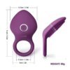 2020 Penis Ring Vibrating Clitoris Stimulator G Spot Sex Toy for Couple Vibro Ring Delay Lick Vagina Orgasm Premature Lock Fine Vibrators cb5feb1b7314637725a2e7: Black without box|Purple without box