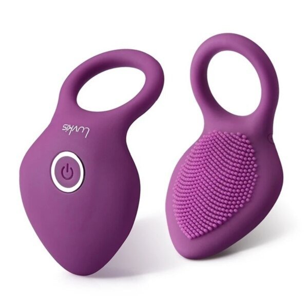 2020 Penis Ring Vibrating Clitoris Stimulator G Spot Sex Toy for Couple Vibro Ring Delay Lick Vagina Orgasm Premature Lock Fine Vibrators cb5feb1b7314637725a2e7: Black without box|Purple without box