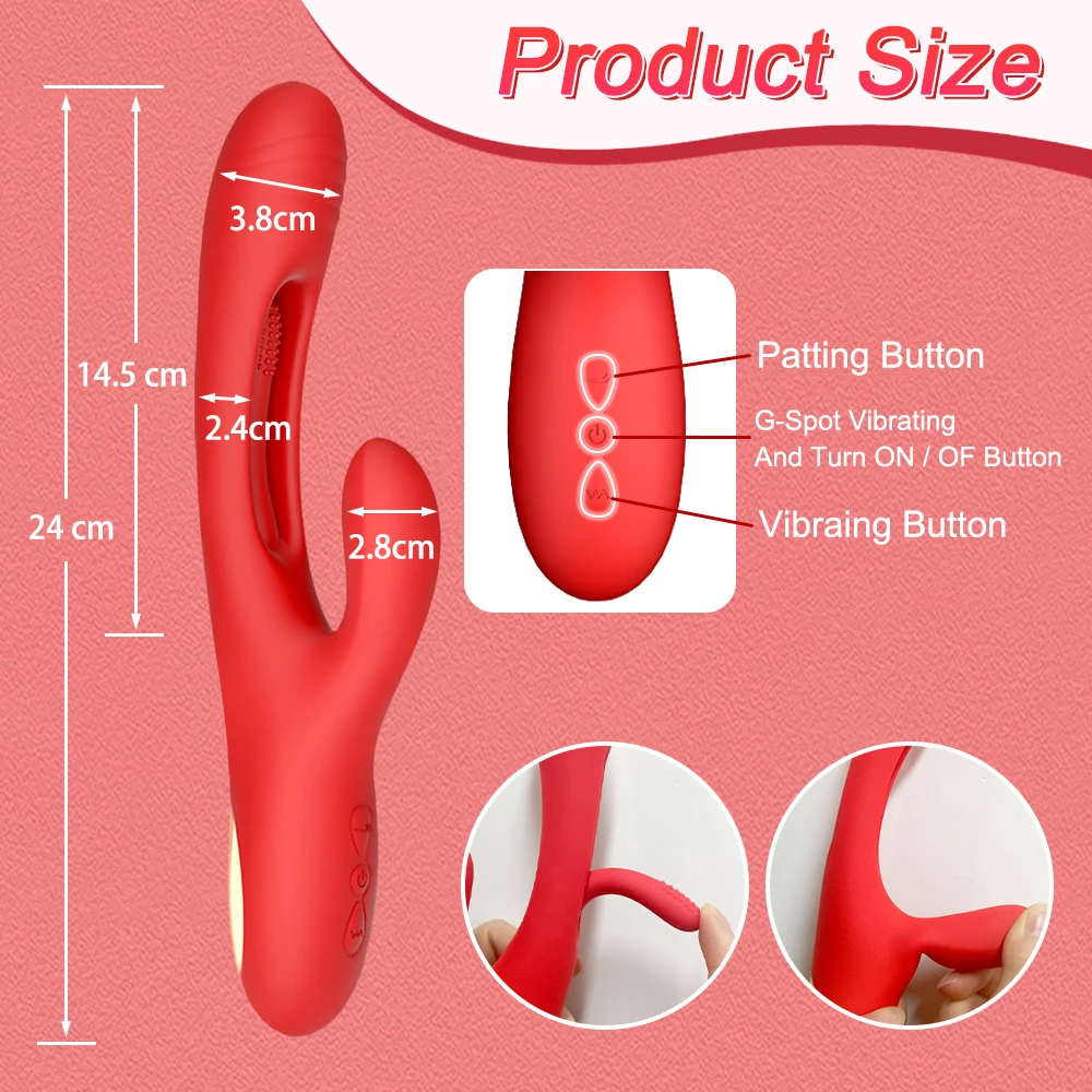 2024 Rabbit Clitoris Vibrator for Women Extra Strong Clit Stimulator Powerful G Spot 21 Modes Sex Toy Female Goods for Adults Vibrators cb5feb1b7314637725a2e7: ZD037-PU|ZD037-RD|ZD068-PU|ZD068-RD