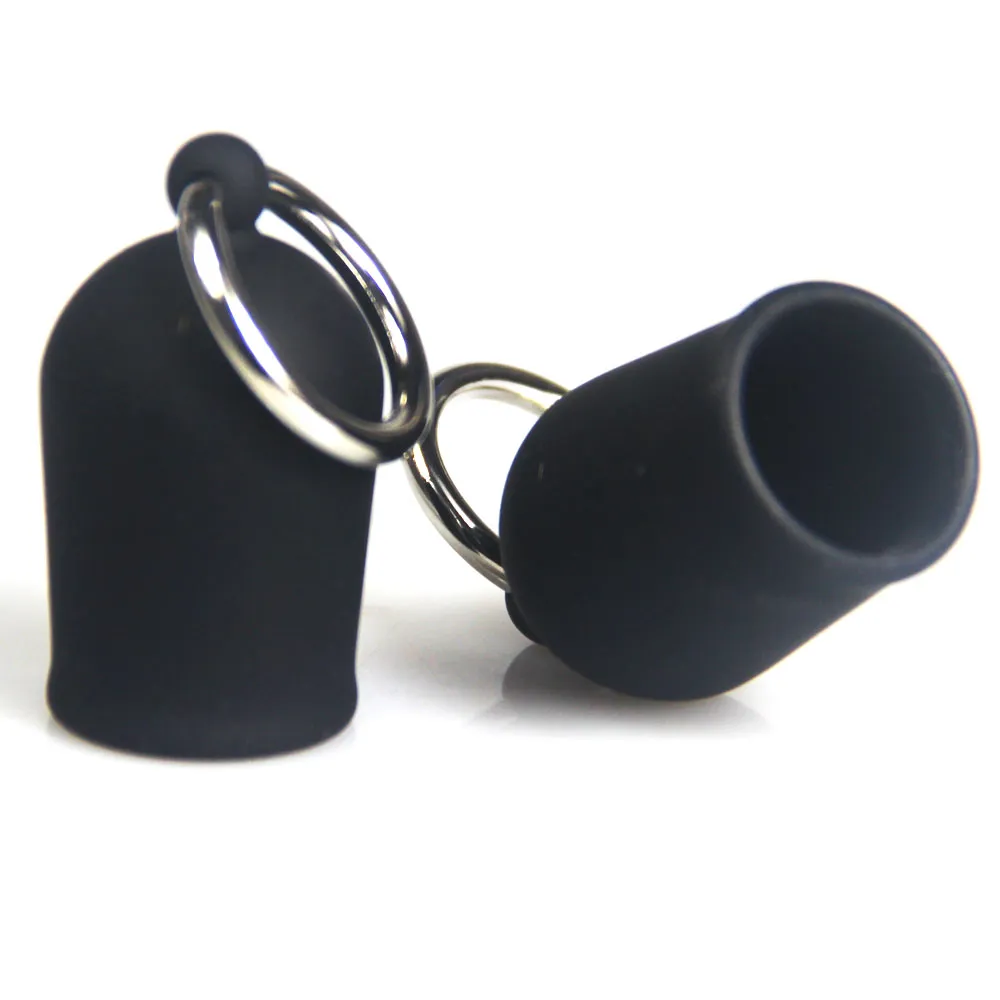 2pcs Fetish Nipple Sucker Clamps Cup Ring Tease Sensitive Cylinders Boosters Clamps BDSM Slave Cosplay Sex toys for Couples Sex Games cb5feb1b7314637725a2e7: sucker