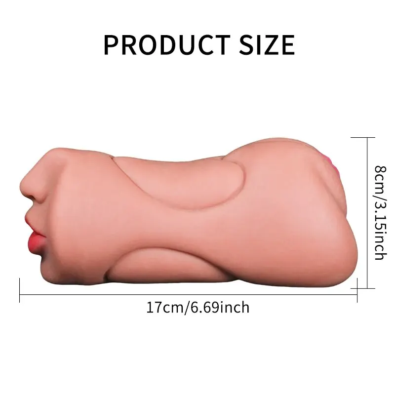 3 IN 1 Sex Toys Masturbation For Men Deep Throat Artificial Real Pussy Oral Male MasturbatorBlowjob Realistic Rubber Vagina Sex Toys For Men cb5feb1b7314637725a2e7: 2 IN 1 flesh|3 IN 1 brown|3 IN 1 flesh|Real Vaging-anal
