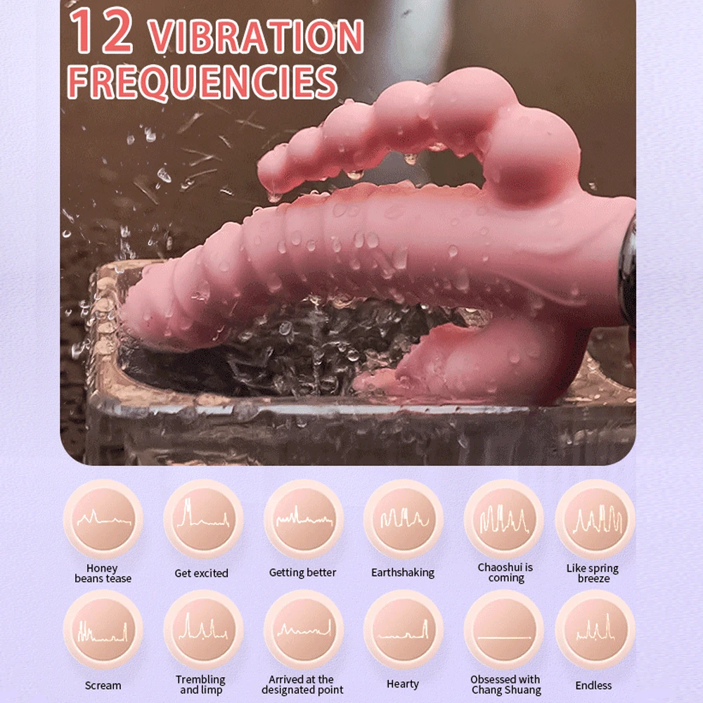 3 In 1 Dildo Vibrator Tongue Licking Rabbit Patting G Spot Clit Vagina Stimulator Anal Plug Adult Sex Toys For Women Masturbator Vibrators cb5feb1b7314637725a2e7: Battery Type No Box|BatteryType With Box|USB Type No Box|USB Type With Box