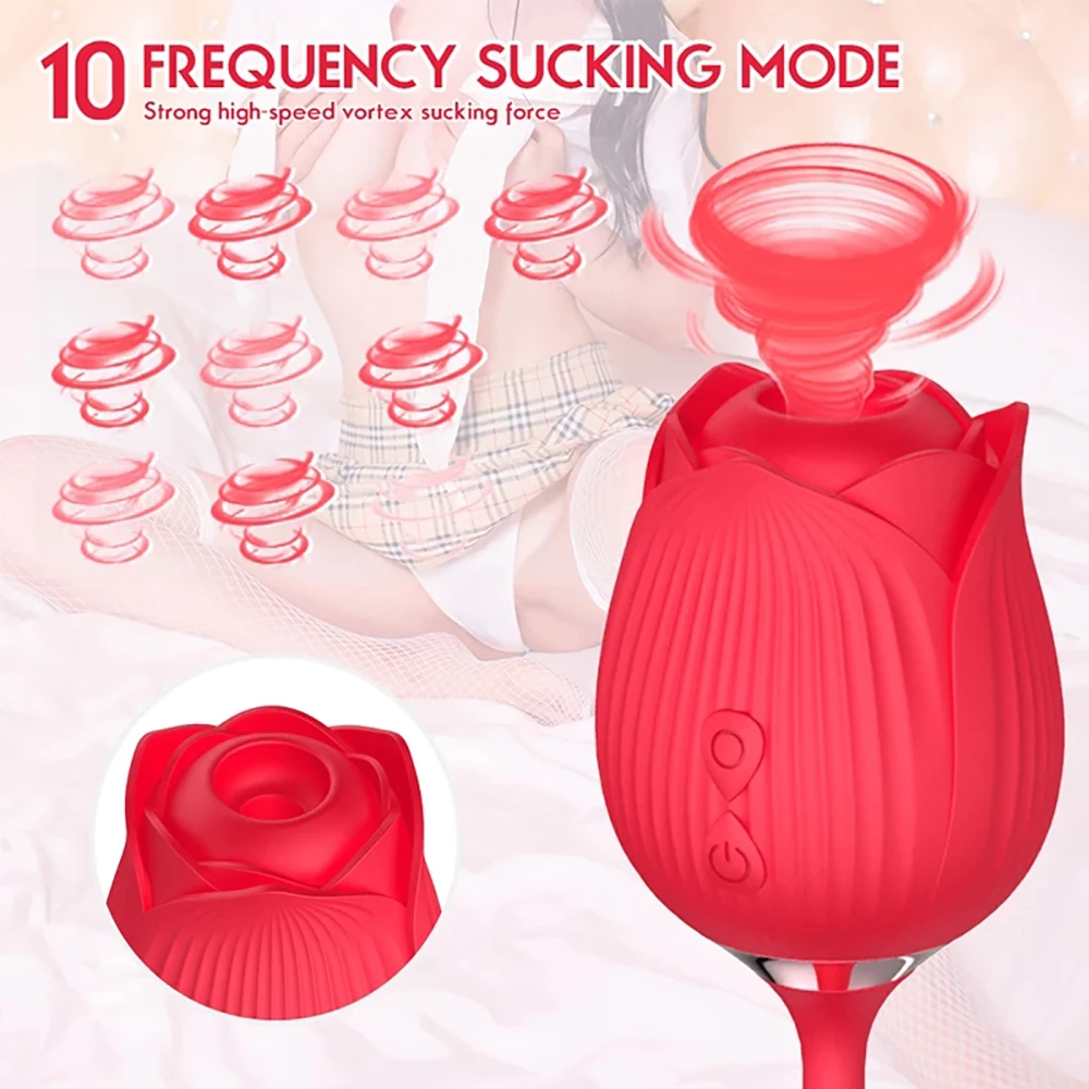 3 in 1 Rose Sucking Vibrators for Women Nipple Clitoris Sucker Dildo Vibration Stimulator Tongue Licking Adults Goods Sex Toys Trending Now 1ef722433d607dd9d2b8b7: China|Russian Federation