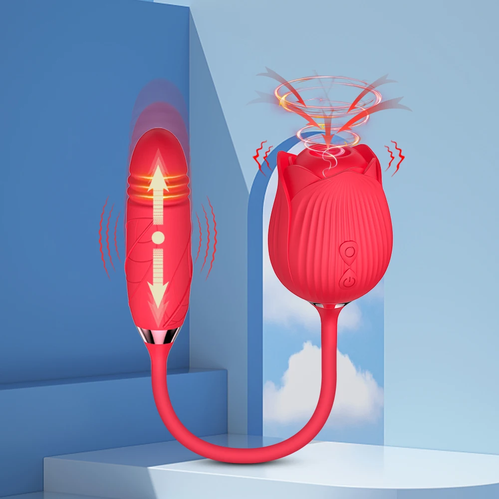 3 in 1 Rose Sucking Vibrators for Women Nipple Clitoris Sucker Dildo Vibration Stimulator Tongue Licking Adults Goods Sex Toys Trending Now 1ef722433d607dd9d2b8b7: China|Russian Federation