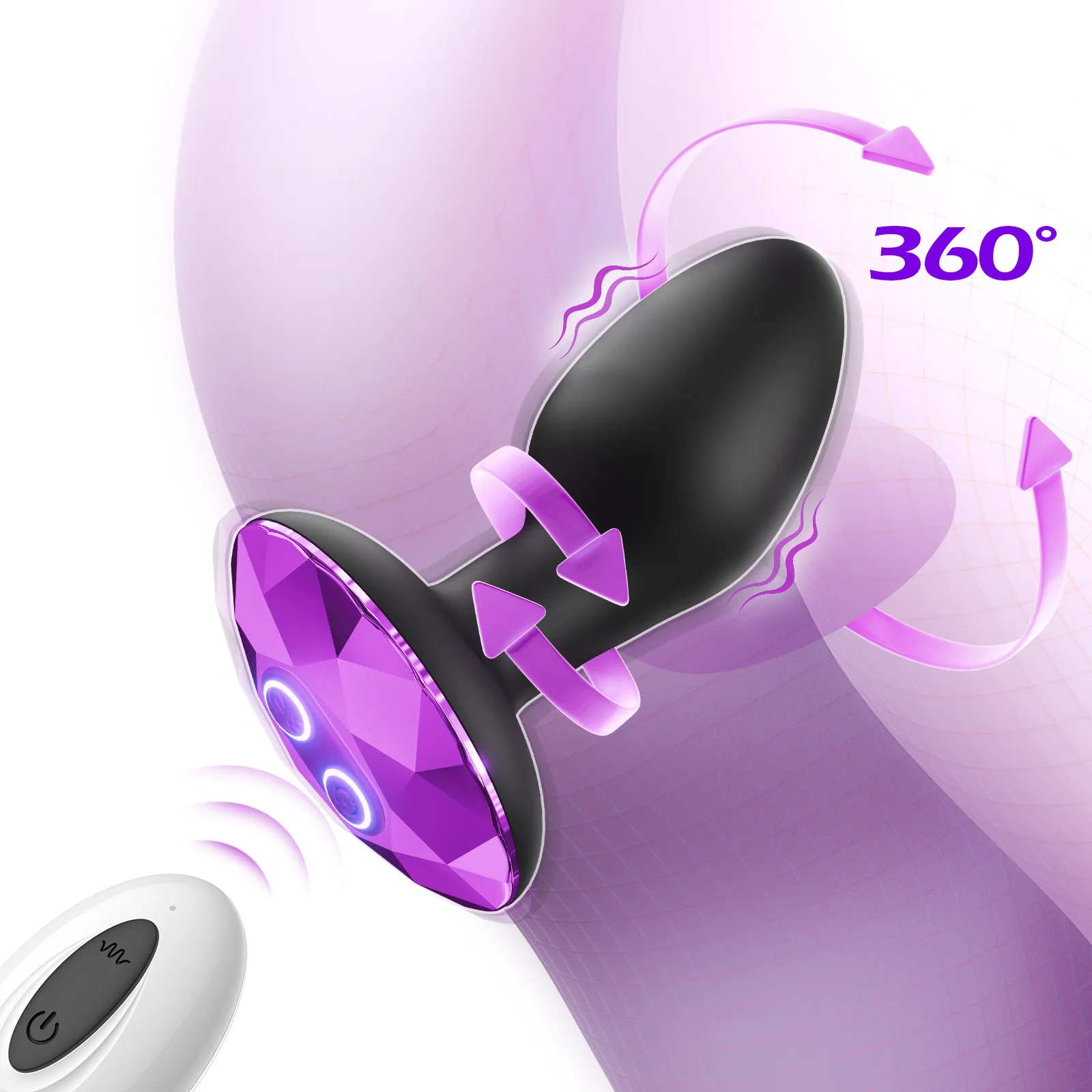 360 Rotation Anal Plug Vibrator Butt Plug with Remote Control Men Prostate Massager Buttplug Adult Sex Toy for Women Men Gay Sex Toys For Couple 360 Rotation Anal Plug Vibrator Butt Plug with Remote Control Men Prostate Massager Buttplug Adult Sex Toy for Women Men Gay Sex Toys For Couple 1ef722433d607dd9d2b8b7: China