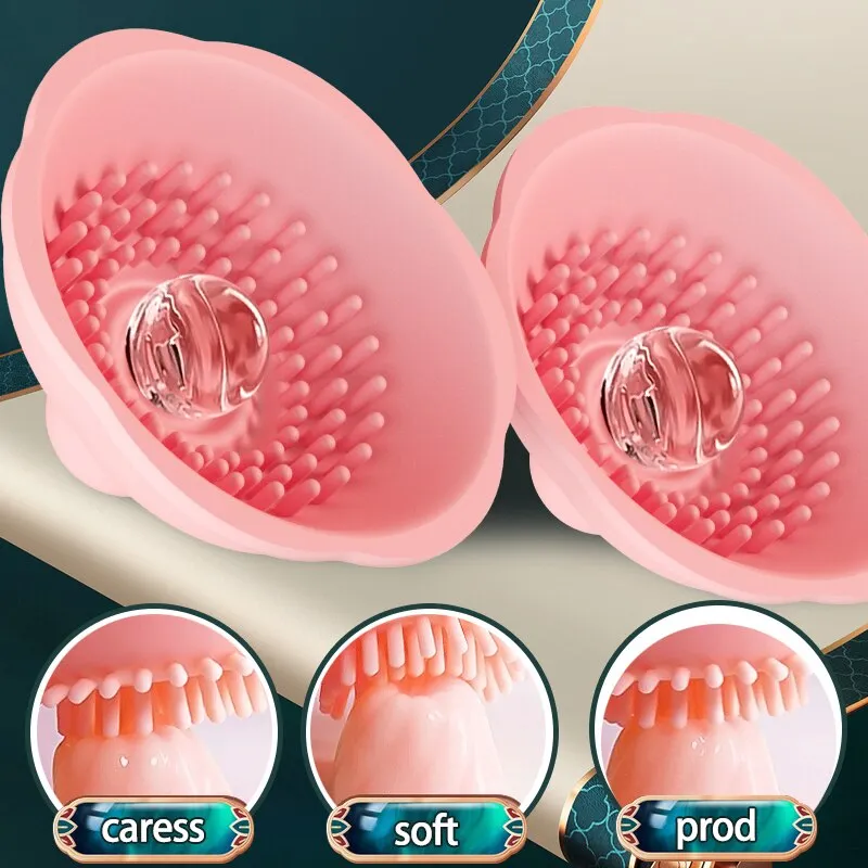 3D Particle Nipple Vagina Massager Vibrator Shock Sucking Nipple Female Masturbator Erotic Adults Sex Toys for Woman and Couple Trending Now cb5feb1b7314637725a2e7: USB control|Wireless control