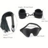 3pc set BDSM Bondage Cuff Restraint,Sex Toys For Women,PU Leather Handcuffs & Whip Restraints For Adult Games,Sex Bracelet Sex Toys For Couple 3pc set BDSM Bondage Cuff Restraint,Sex Toys For Women,PU Leather Handcuffs & Whip Restraints For Adult Games,Sex Bracelet Sex Toys For Couple cb5feb1b7314637725a2e7: Black|Red
