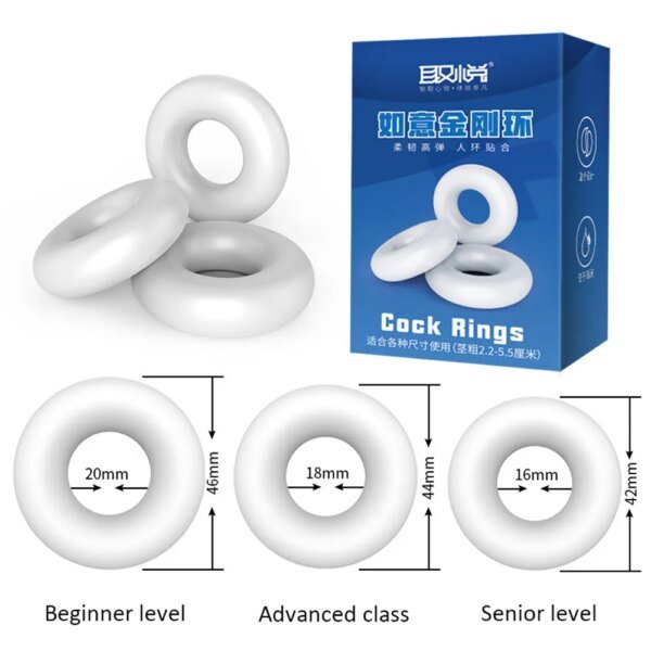 3pcs Penis Cock Rings Adult Goods For Men 18+ Delay Ejaculation Adult Sex Toys Multifunction For Beginners Long Lasting Cockring Sex Toys For Couple 3pcs Penis Cock Rings Adult Goods For Men 18+ Delay Ejaculation Adult Sex Toys Multifunction For Beginners Long Lasting Cockring Sex Toys For Couple cb5feb1b7314637725a2e7: 3pcs