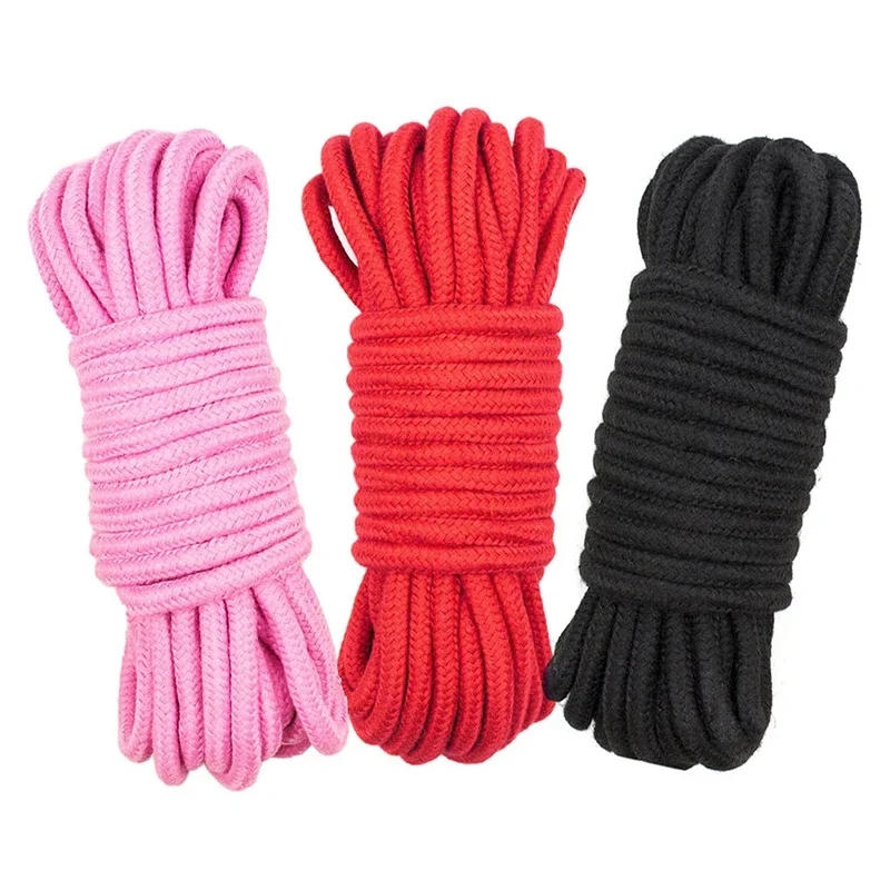 5m/10m/20m Slave BDSM Bondage Rope Cotton Body Harness Binding Ropes Restraint Erotic Roleplay Sex Toys for Couples Adult Games Sex Games 5m/10m/20m Slave BDSM Bondage Rope Cotton Body Harness Binding Ropes Restraint Erotic Roleplay Sex Toys for Couples Adult Games Sex Games cb5feb1b7314637725a2e7: Black 10m|Black 20m|black 5m|pink 10m|Pink 20m|pink 5m|purple 10m|Purple 20m|purple 5m|red 10m|Red 20m|Red 5m