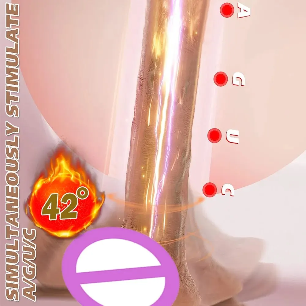 8.86 Inch Realistic Dildo Vibrators Adult Sex Toys for Women with Thrusting Swing Vibration G Spot Clitoral Anal Stimulation Dildos cb5feb1b7314637725a2e7: flesh color