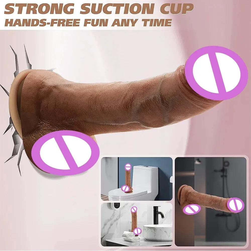 8.86 Inch Realistic Dildo Vibrators Adult Sex Toys for Women with Thrusting Swing Vibration G Spot Clitoral Anal Stimulation Dildos cb5feb1b7314637725a2e7: flesh color