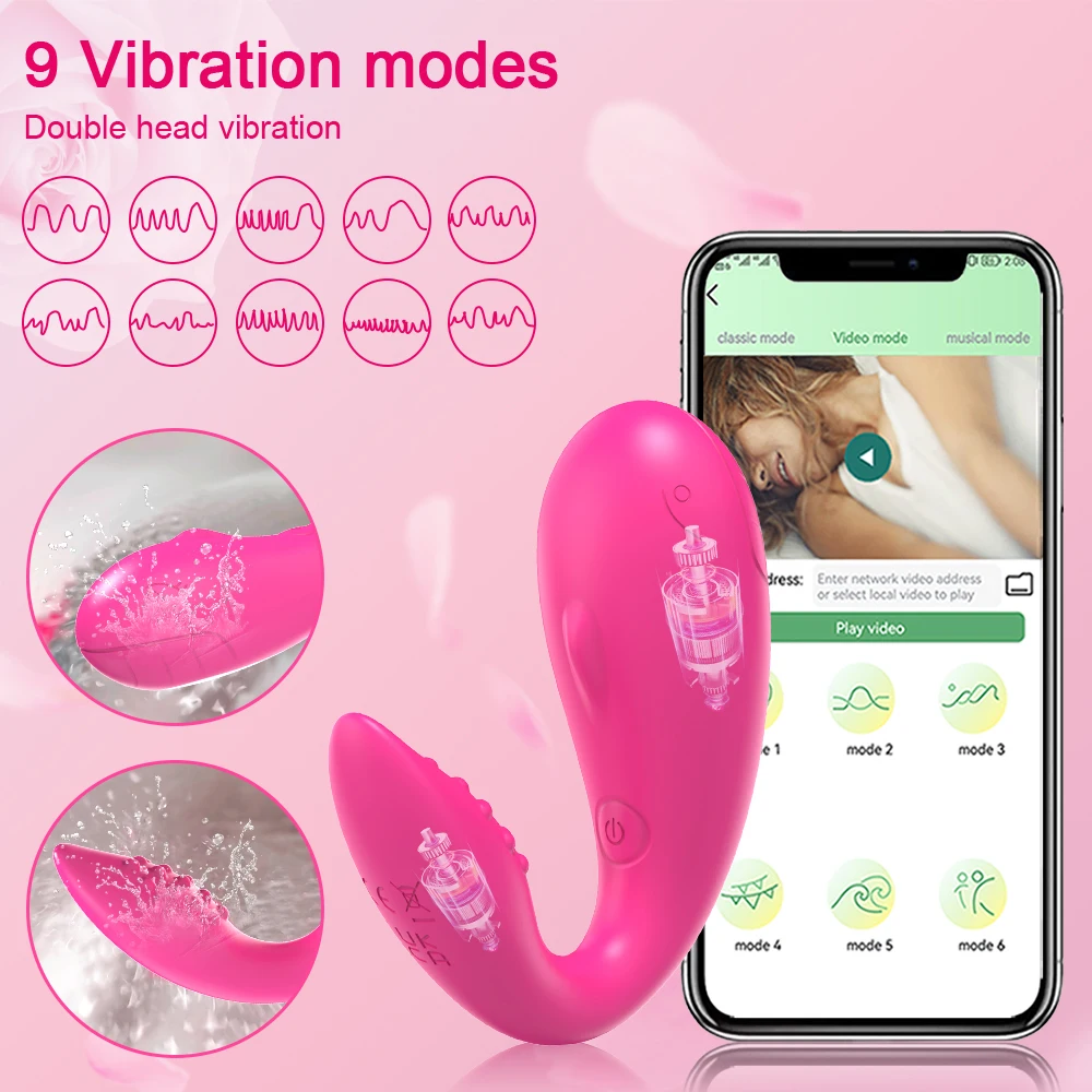 APP Bluetooth Control Vibrator Egg for Women Clitoris Stimulator Wearable G Spot Vibrator Love Egg Adult Vibrating Sex Toy Trending Now 1ef722433d607dd9d2b8b7: China|Russian Federation