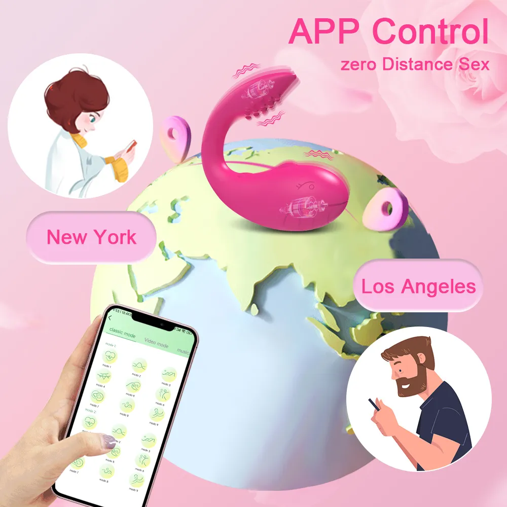 APP Bluetooth Control Vibrator Egg for Women Clitoris Stimulator Wearable G Spot Vibrator Love Egg Adult Vibrating Sex Toy Sex Toys For Women cb5feb1b7314637725a2e7: TD042-APP-PU|TD042-APP-PU-BOX|TD042-APP-RD|TD042-APP-RD-BOX|TD042-PK-BOX-NO APP|TD042-PK-No APP