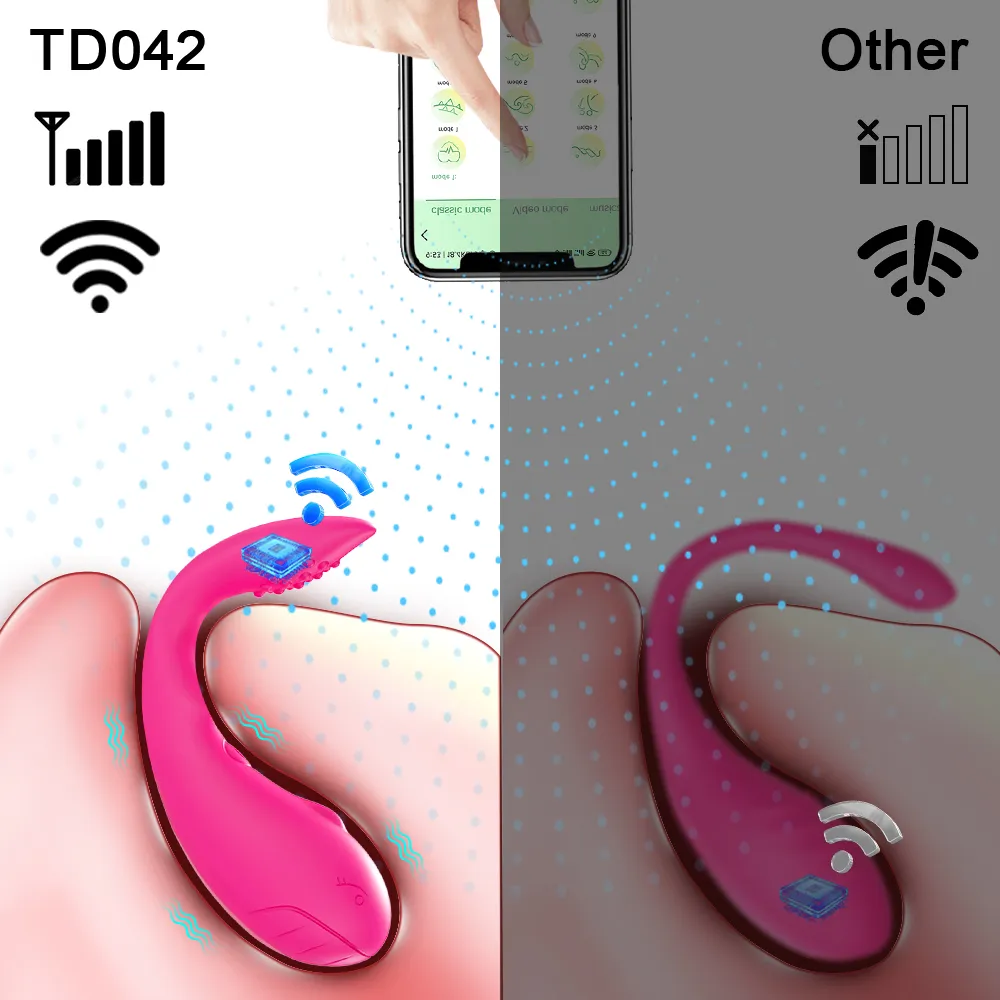 APP Bluetooth Control Vibrator Egg for Women Clitoris Stimulator Wearable G Spot Vibrator Love Egg Adult Vibrating Sex Toy Sex Toys For Women cb5feb1b7314637725a2e7: TD042-APP-PU|TD042-APP-PU-BOX|TD042-APP-RD|TD042-APP-RD-BOX|TD042-PK-BOX-NO APP|TD042-PK-No APP