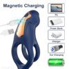 APP Penis Ring for Men Vibrating Cock Ring Ejaculation Delay Clitoris Perineum Stimulation Penis Vibrator Sex Toy for Couples Sex Toys For Men 1ef722433d607dd9d2b8b7: China