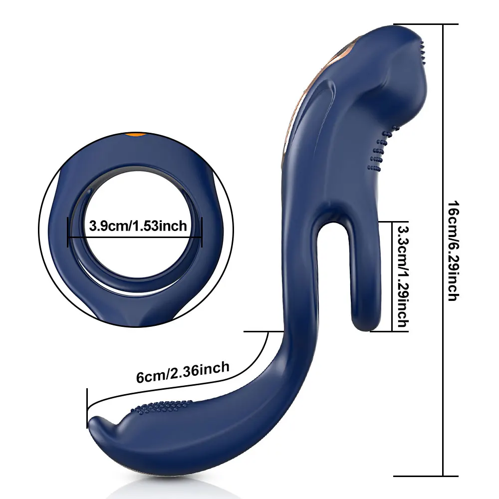 APP Penis Ring for Men Vibrating Cock Ring Ejaculation Delay Clitoris Perineum Stimulation Penis Vibrator Sex Toy for Couples Sex Toys For Men 1ef722433d607dd9d2b8b7: China