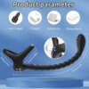 APP Remote Penis Ring Anal Plug Vibrators For Men Cock Ring Delay Exerciser Prostate Stimulator Massager Adult Sex Toys for Men Sex Toys For Men cb5feb1b7314637725a2e7: APP Vibrator|Remote Vibrator