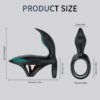 APP Vibrating Cock Ring Penis Ring Vibrator Delay Testicles Ejaculation Sex Toys for Men Couple Sperm Lock Penisring Cockring Sex Toys For Men APP Vibrating Cock Ring Penis Ring Vibrator Delay Testicles Ejaculation Sex Toys for Men Couple Sperm Lock Penisring Cockring Sex Toys For Men cb5feb1b7314637725a2e7: SJH50-APP-BK|SJH51-APP-BK