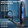 Anal Plug Vibrator Thrusting Dildo 10 Modes Prostate Massager Cock Ring Vibrating Thrusting Modes App Remote Control Adult Toys Sex Toys For Lesbians Anal Plug Vibrator Thrusting Dildo 10 Modes Prostate Massager Cock Ring Vibrating Thrusting Modes App Remote Control Adult Toys Sex Toys For Lesbians cb5feb1b7314637725a2e7: A with APP|B Double control|C with APP|D with APP|E Double control