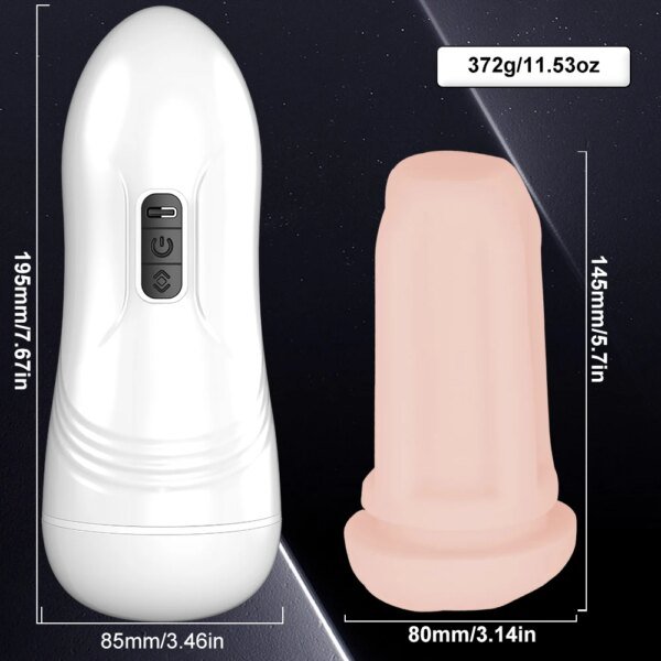 Automatic Male Masturbator Blowjob Vibration Machine Real Vagina Pocket Pussy Penis Oral Masturbation Cup Adult Sex​ Toy for Man Sex Toys For Men 1ef722433d607dd9d2b8b7: China