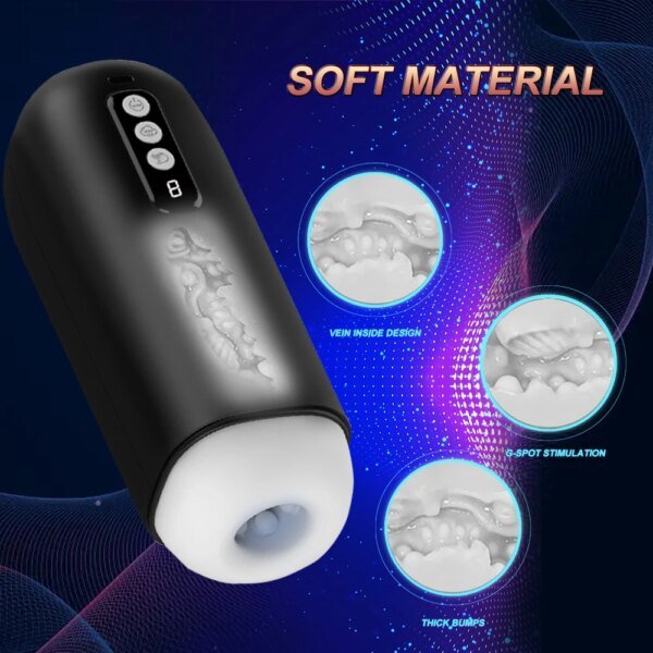 Automatic Masturbator for Men Blowjob Sucking Sex Machine Real Vagina Pocket Pussy Penis Oral Masturbator Vibration Men Sex Toy Sex Toys For Men Automatic Masturbator for Men Blowjob Sucking Sex Machine Real Vagina Pocket Pussy Penis Oral Masturbator Vibration Men Sex Toy Sex Toys For Men 1ef722433d607dd9d2b8b7: China|Russian Federation