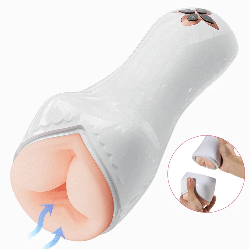 Automatic Masturbator for Men Sucking Vibrating Real Pussy Blowjob Machine Male Sex Toy Men Masturbation Cup Adult Goods for Men Vibrators 1ef722433d607dd9d2b8b7: China