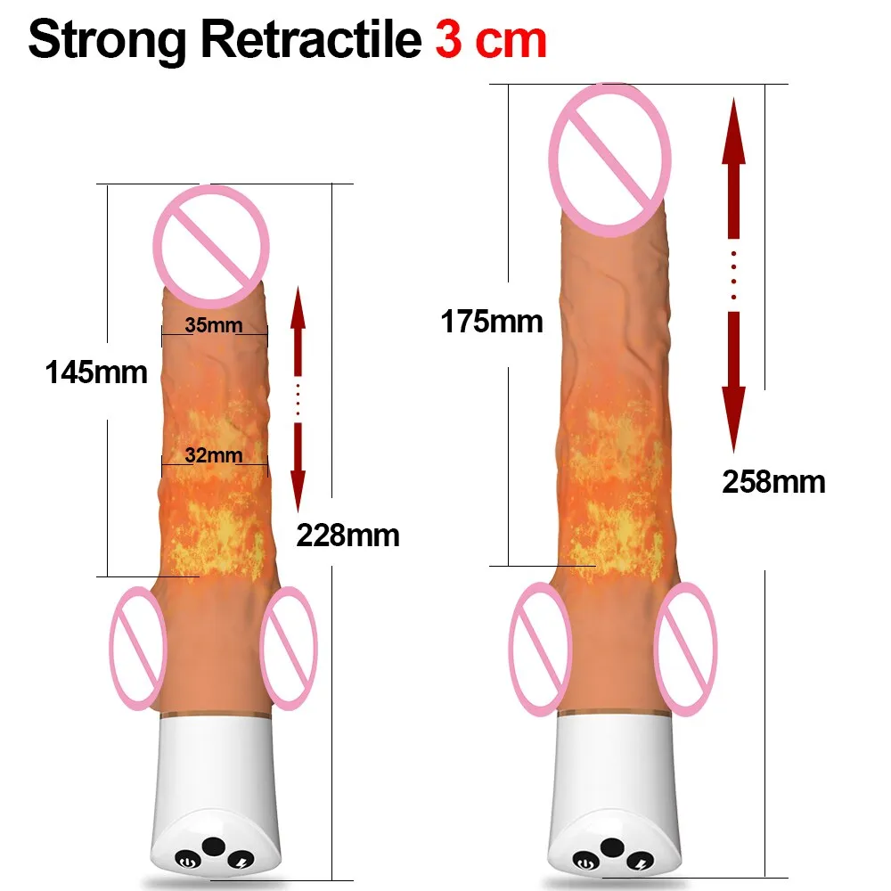 Automatic Thrusting Dildo G Spot Vibrator with Suction Cup Sex Toy for Women Adult Hand-Free Sex Fun Anal Vibrator for Orgasm Sex Toys For Women cb5feb1b7314637725a2e7: PJ01