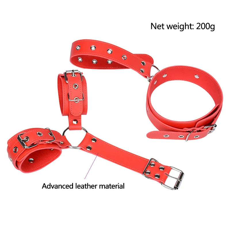 BDSM Bondage Restraints Collar Fetish Sex Products Gags Adult Games Erotic Sex Toys for Woman Couples Slave Neck Handcuffs Sex Toys For Couple BDSM Bondage Restraints Collar Fetish Sex Products Gags Adult Games Erotic Sex Toys for Woman Couples Slave Neck Handcuffs Sex Toys For Couple cb5feb1b7314637725a2e7: Black|Red