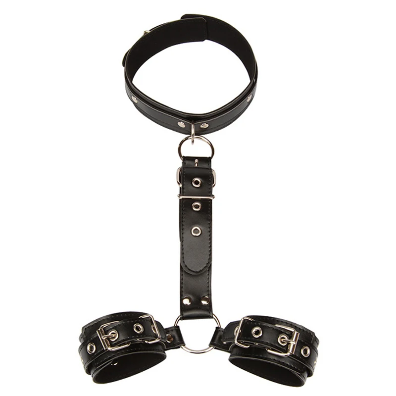 BDSM Bondage Restraints Collar Fetish Sex Products Gags Adult Games Erotic Sex Toys for Woman Couples Slave Neck Handcuffs Sex Toys For Couple BDSM Bondage Restraints Collar Fetish Sex Products Gags Adult Games Erotic Sex Toys for Woman Couples Slave Neck Handcuffs Sex Toys For Couple cb5feb1b7314637725a2e7: Black|Red