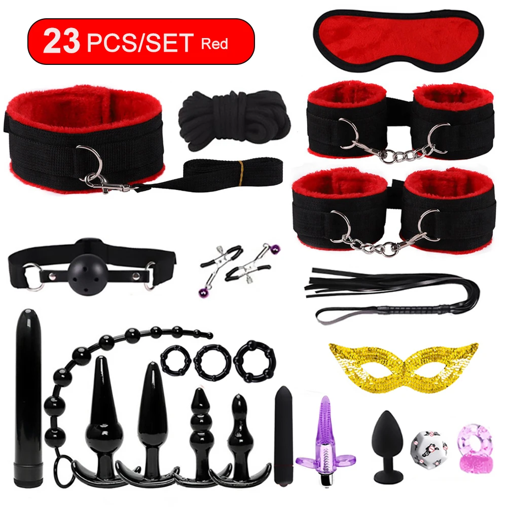 23pcs red