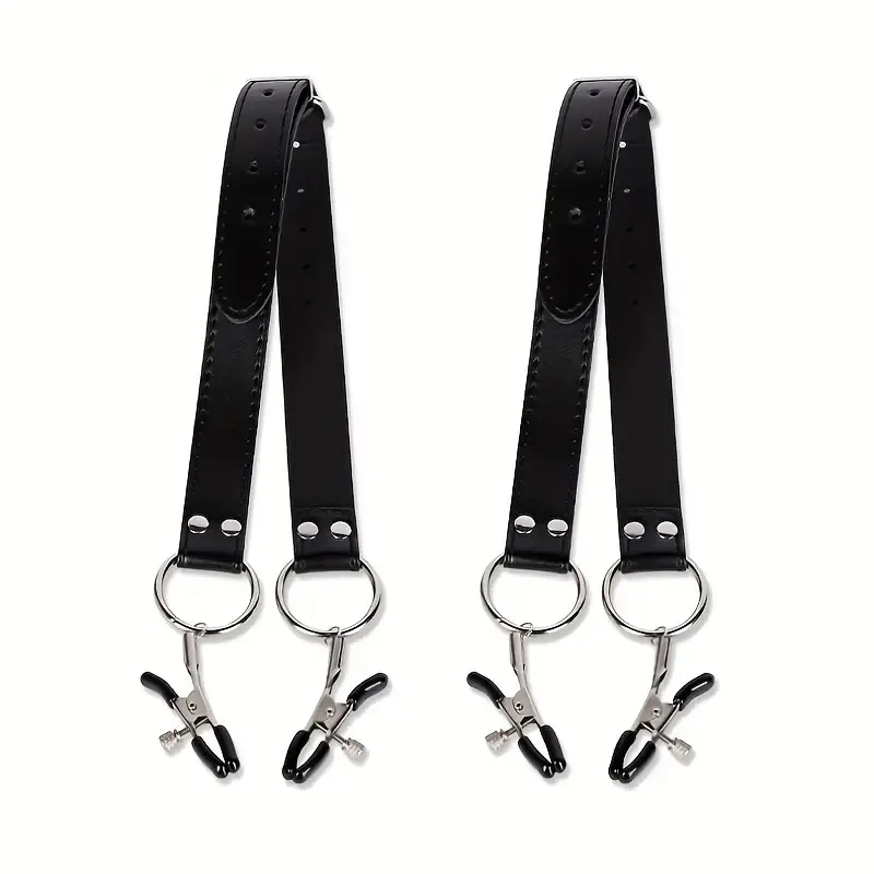 BDSM Labia Spreader Clip Nipple Clitoris Onto Clitoris SM Bondage Spread Pussy Open Vagina Stimulator For Women Adult Sex Toys Sex Toys For Couple cb5feb1b7314637725a2e7: 2PCS Black