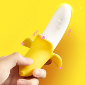 Banana-shaped Clitoral Vibrator G-spot Vaginal Stimulator Soft Silicone Dildo Female Masturbator Cute Adult Sex Toy for Woman Best Sellers 1ef722433d607dd9d2b8b7: China 