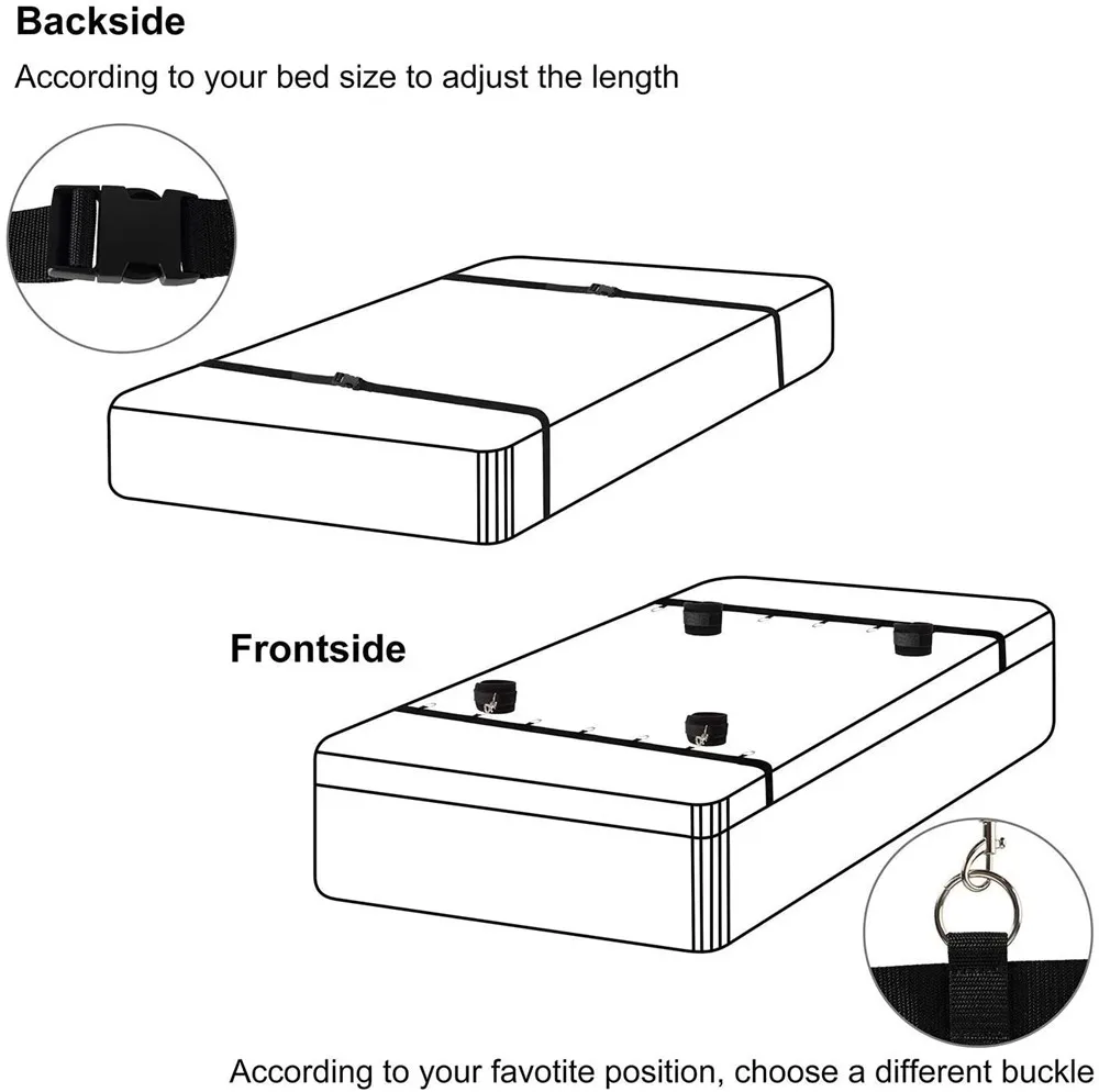 Bed BDSM Bondage Adult Erotic Sex Toys for Women Couples Games Nylon Handcuffs Ankle Cuffs Under Sextoys Sexual Accessories 18+ Sex Toys For Women cb5feb1b7314637725a2e7: Black-Newest|Black-Simple|Black-Upgrade|Bunny cosplay|Cat cosplay|Collar|Hand Ankle cuffs set|Mouth gag|Red-Simple|Red-Upgrade|SM Rope 5m|SM Tape 15m