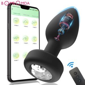 Bluetooth Anal Vibrator Butt Plug Prostate Massager Female Masturbator Dildo Adult Sex Toys For Women Men Gay APP Remote Control Sex Toys For Lesbians Bluetooth Anal Vibrator Butt Plug Prostate Massager Female Masturbator Dildo Adult Sex Toys For Women Men Gay APP Remote Control Sex Toys For Lesbians cb5feb1b7314637725a2e7: APP Control|Wireless Remote L|Wireless Remote M